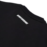 LOGO MOUTH CORE REG T-SHIRT BLK