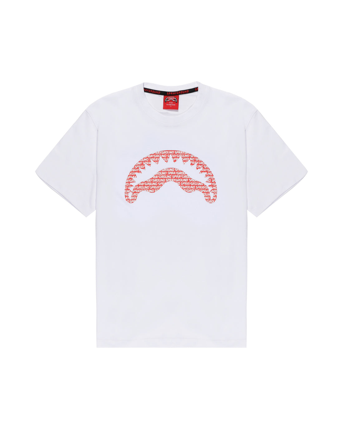 LOGO MOUTH CORE REG T-SHIRT WHT