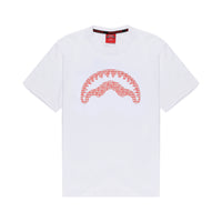 LOGO MOUTH CORE REG T-SHIRT WHT