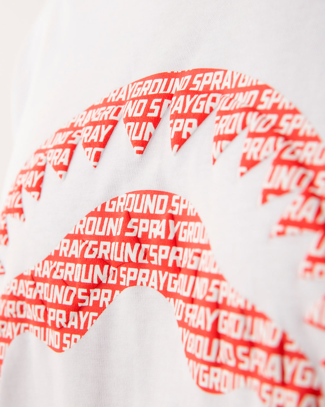 LOGO MOUTH CORE REG T-SHIRT WHT