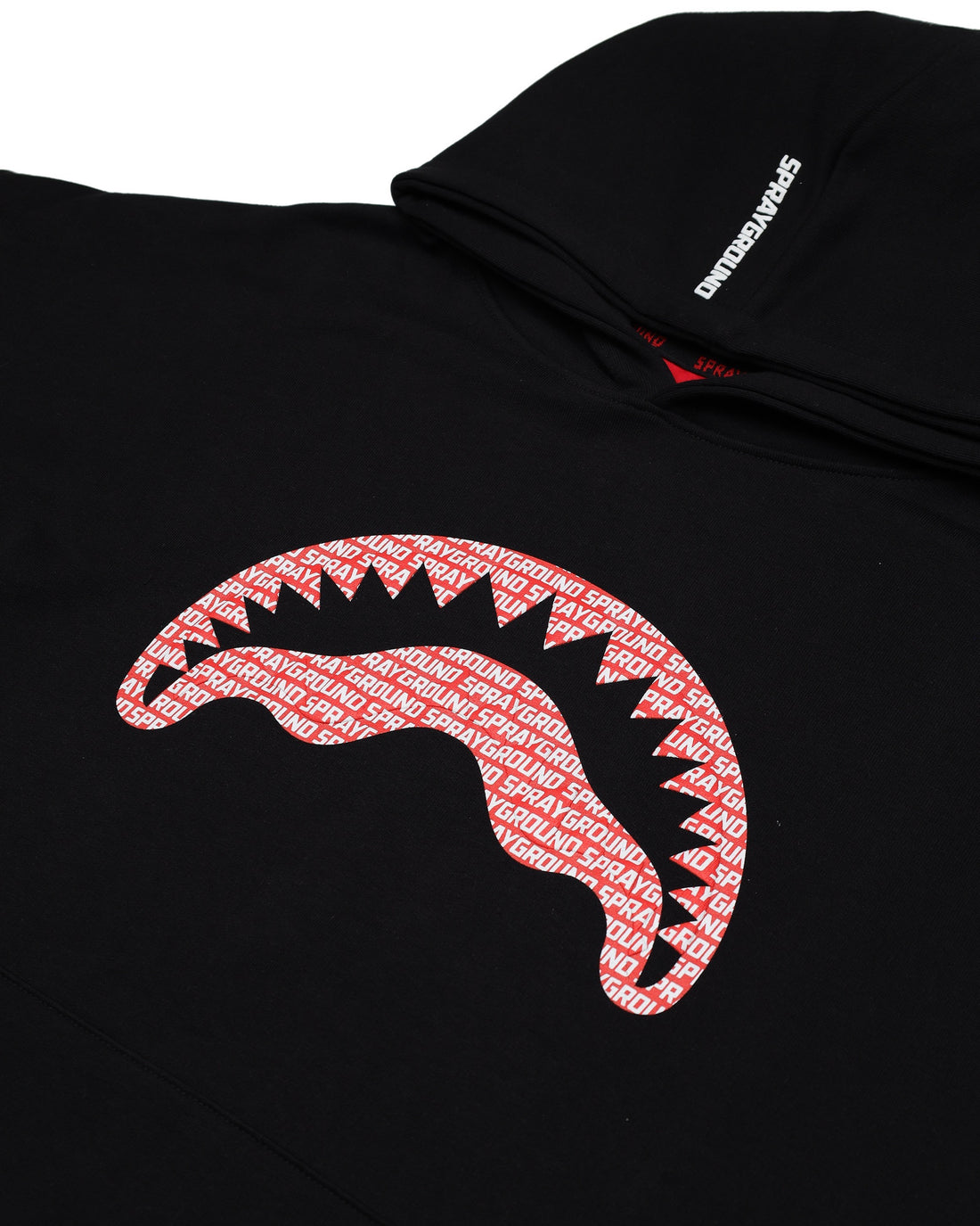 LOGO MOUTH CORE COMFY HOODIE BLK