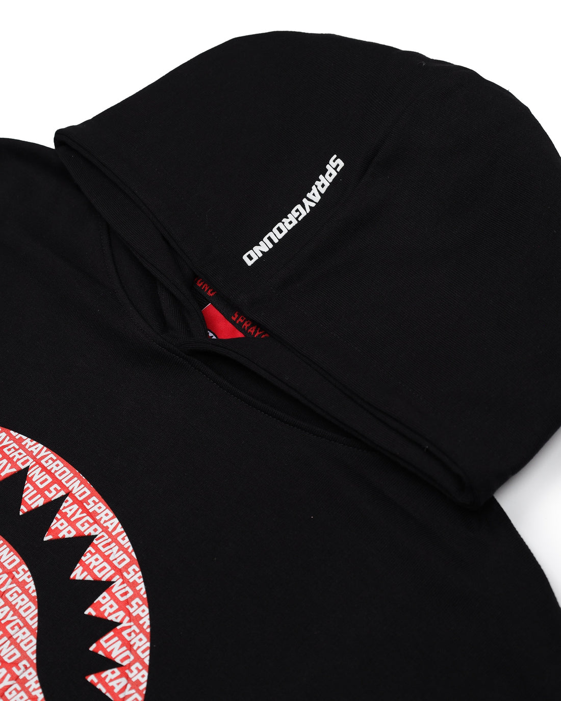 LOGO MOUTH CORE COMFY HOODIE BLK