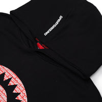 LOGO MOUTH CORE COMFY HOODIE BLK