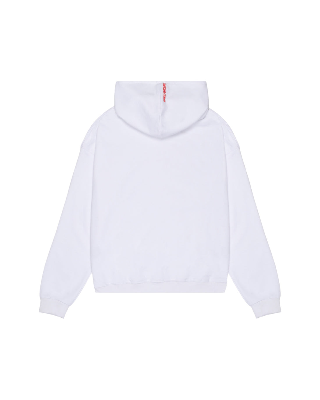 LOGO MOUTH CORE COMFY HOODIE WHT