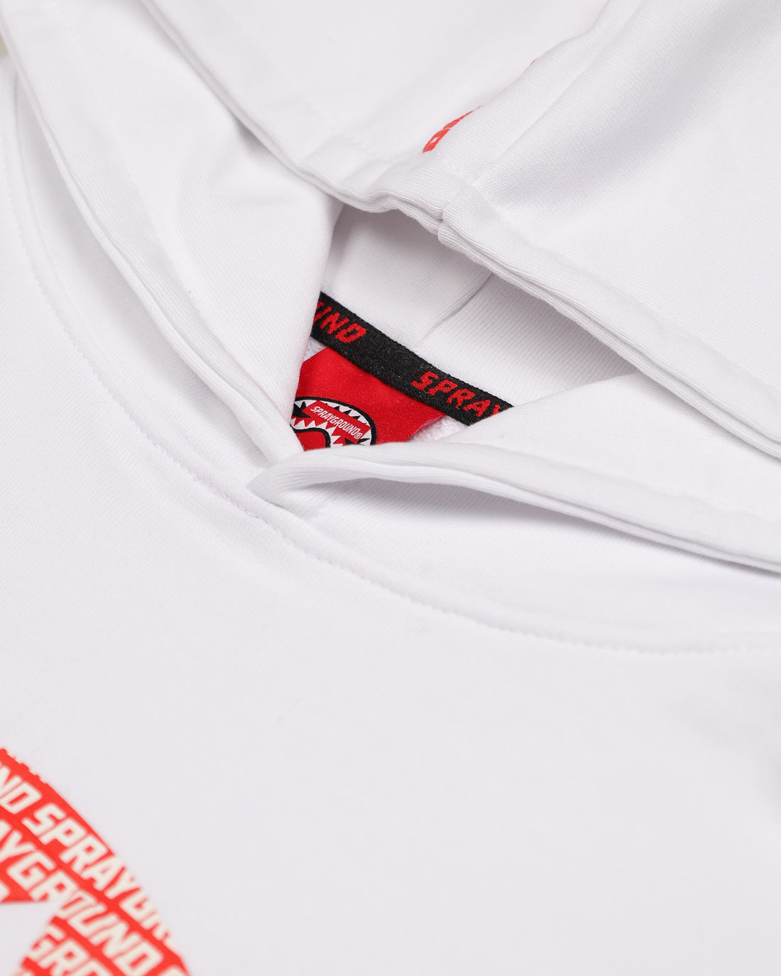 LOGO MOUTH CORE COMFY HOODIE WHT