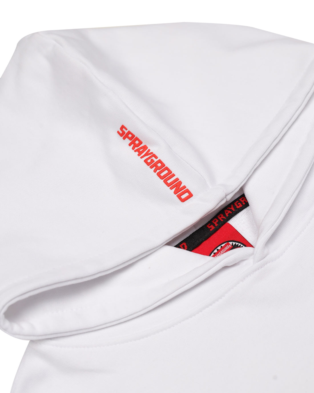 LOGO MOUTH CORE COMFY HOODIE WHT