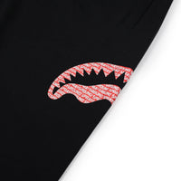 LOGO MOUTH CORE PANTS BLK