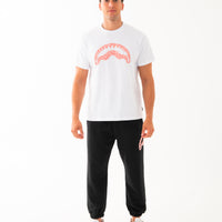 LOGO MOUTH CORE PANTS BLK