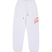 LOGO MOUTH CORE PANTS WHT