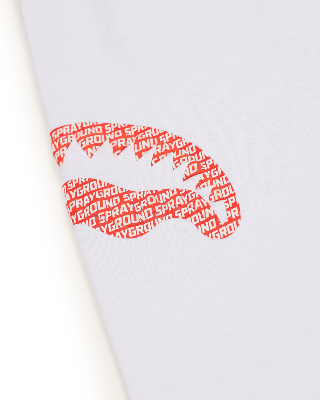 LOGO MOUTH CORE PANTS WHT