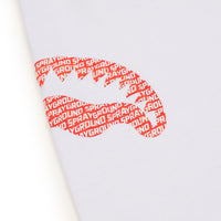 LOGO MOUTH CORE PANTS WHT