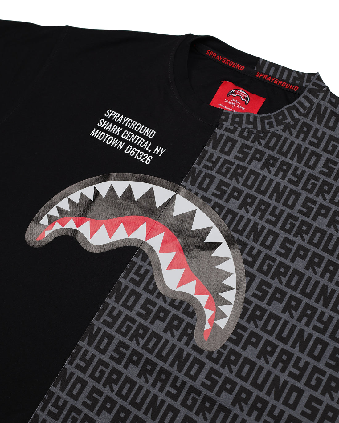 SHARK CENTRAL SPLIT INFINITY NEW REGULAR T-SHIRT