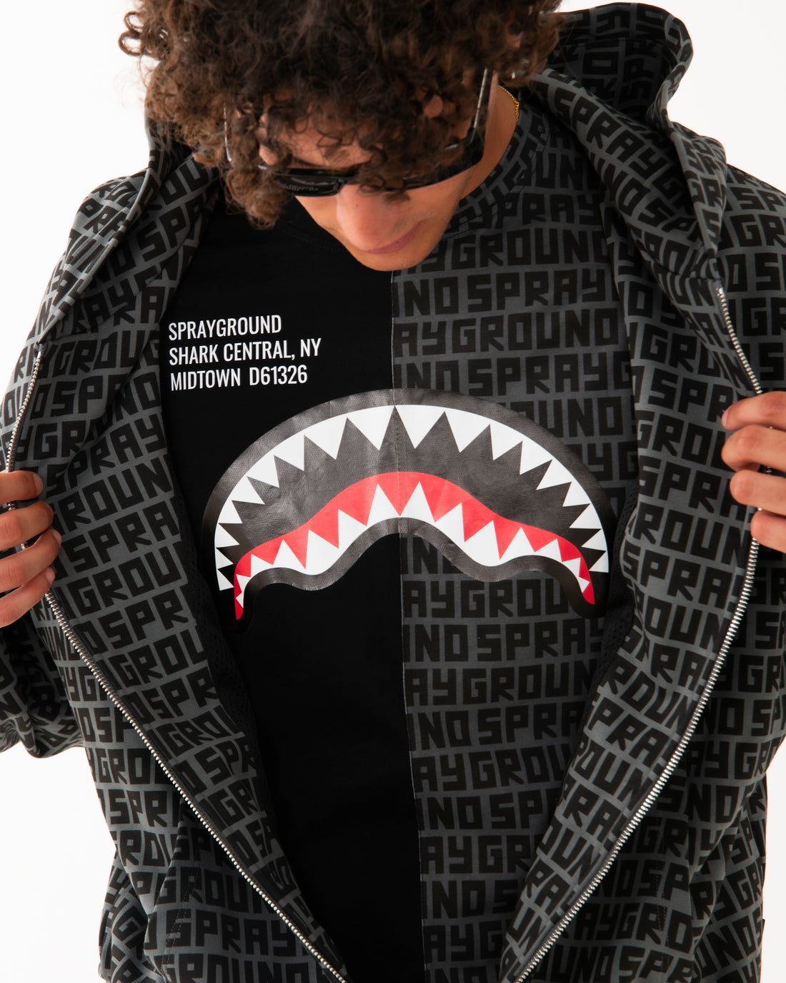 SHARK CENTRAL SPLIT INFINITY NEW REGULAR T-SHIRT