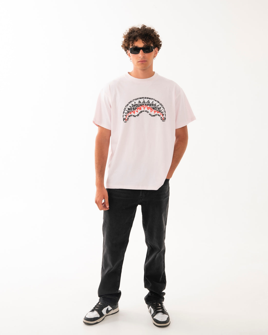 INFINITY SHARK REGULAR T-SHIRT LIGHTPINK