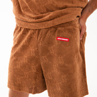 ALL THE MONEY SHORTS BROWN