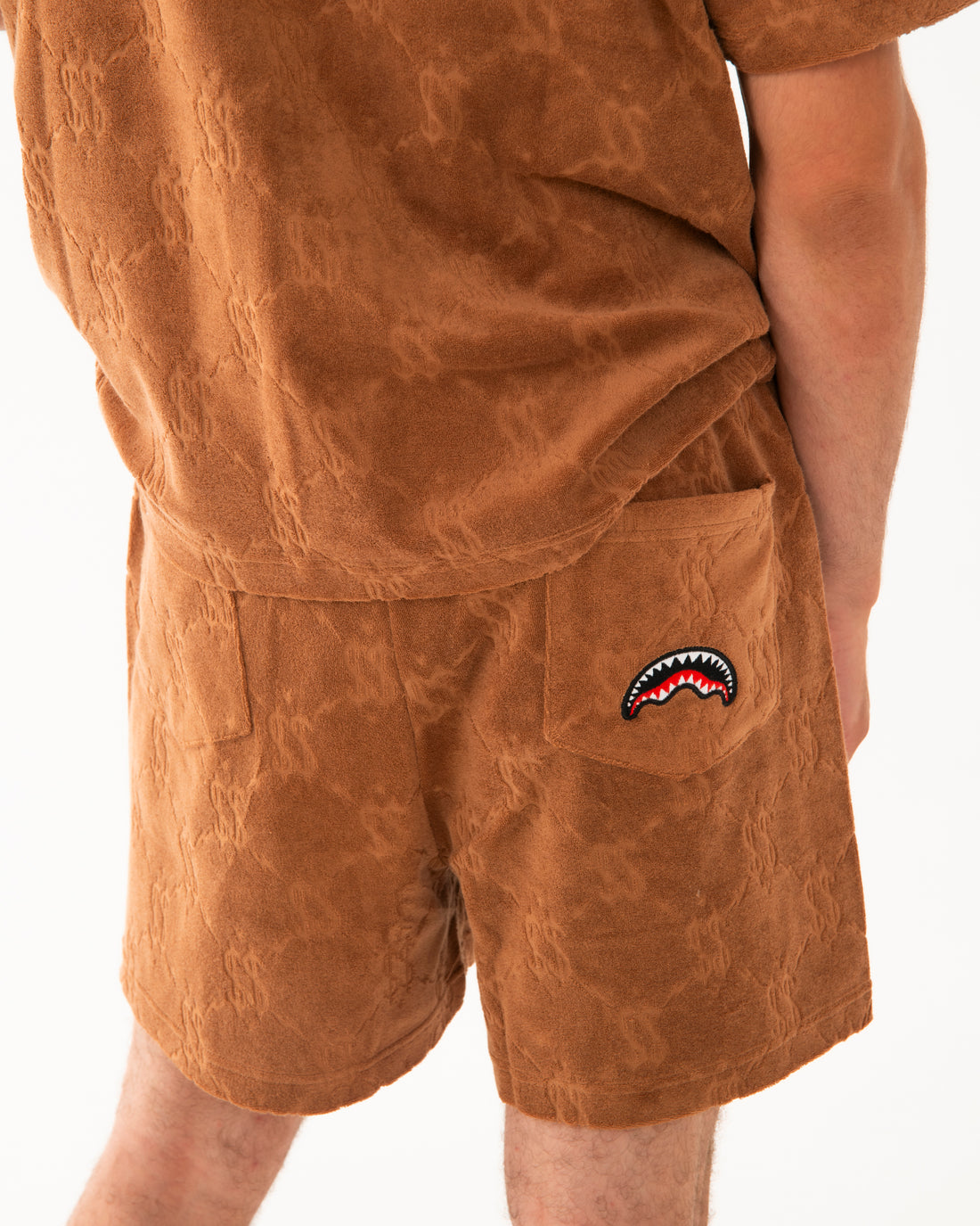 ALL THE MONEY SHORTS BROWN