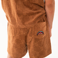 ALL THE MONEY SHORTS BROWN