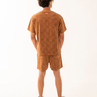 ALL THE MONEY SHORTS BROWN