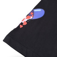 WTF SKULL VOER T-SHIRT BLK