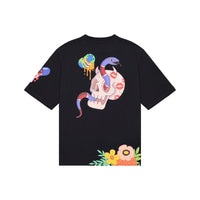WTF SKULL VOER T-SHIRT BLK