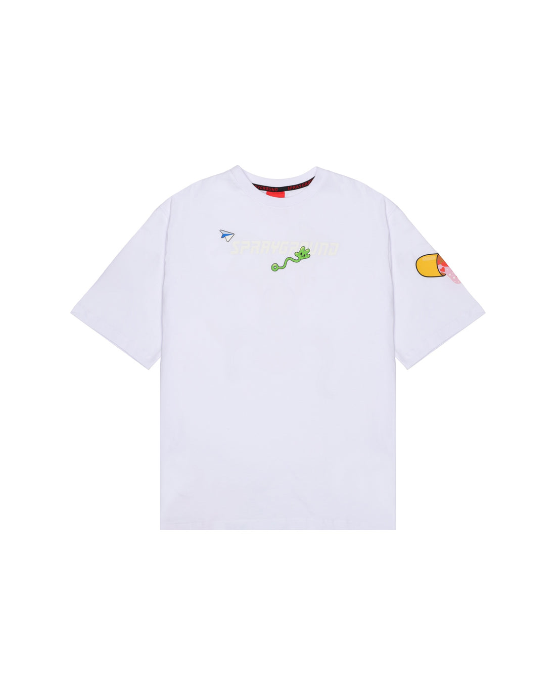 WTF SKULL VOER T-SHIRT WHT