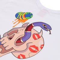 WTF SKULL VOER T-SHIRT WHT