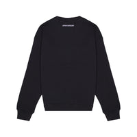 SCRIBBLE EMBROIDERY SHARK CREW BLK