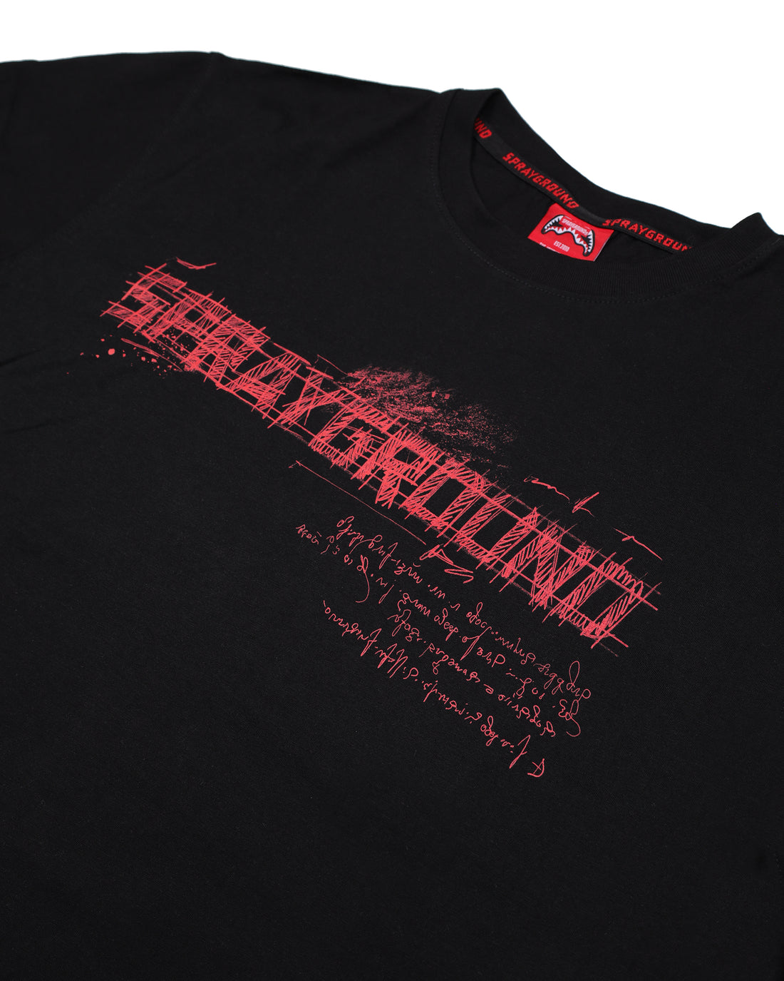 DIABLO BEAR RENAISSANCE OVER T-SHIRT BLK