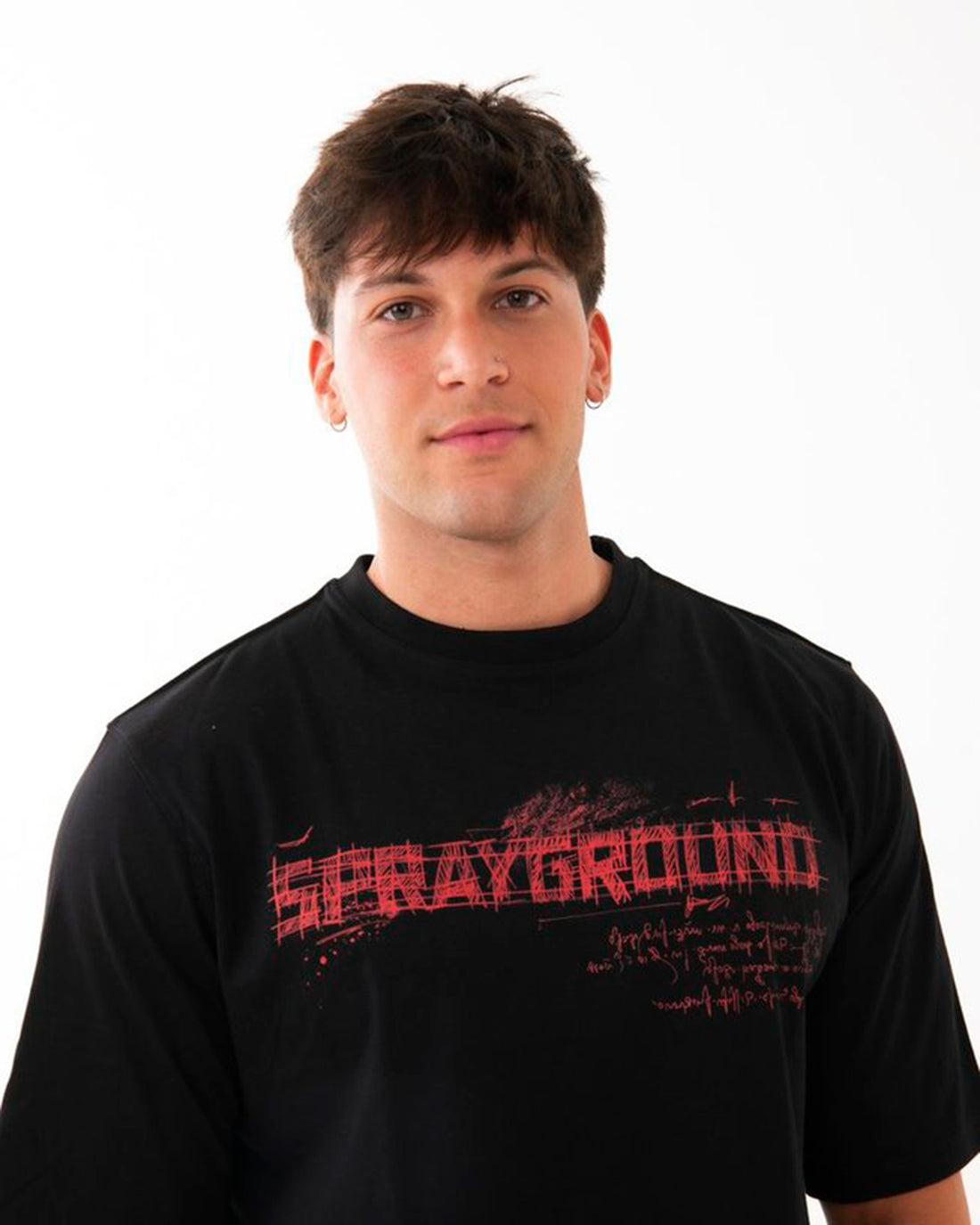 DIABLO BEAR RENAISSANCE OVER T-SHIRT BLK