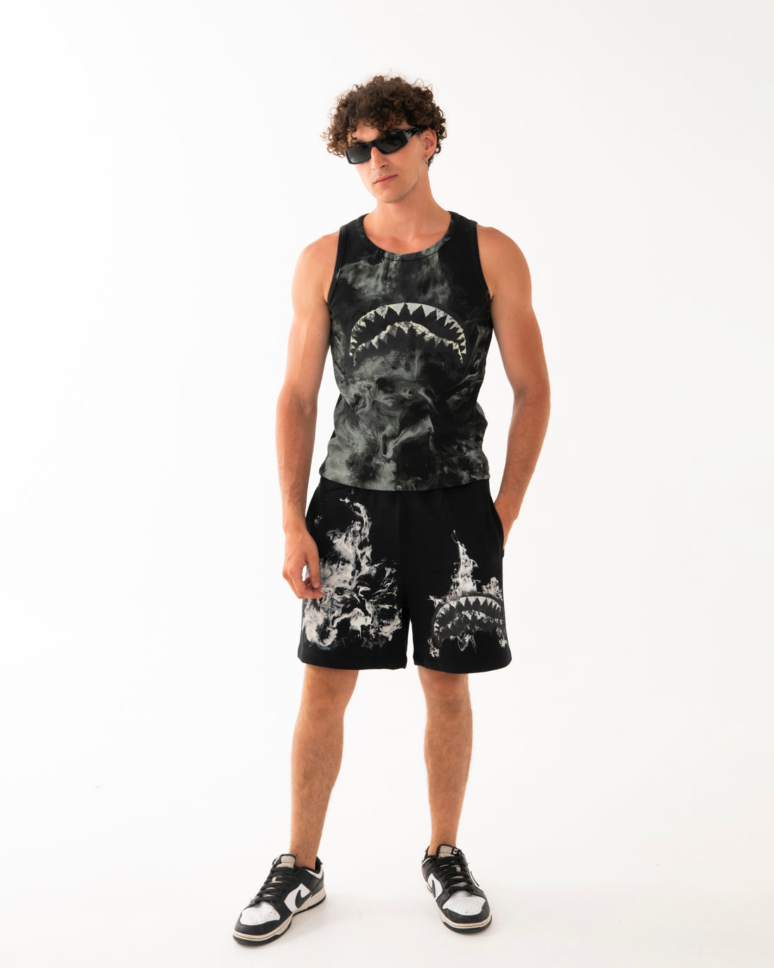 INK INFUSION SHORTS BLK