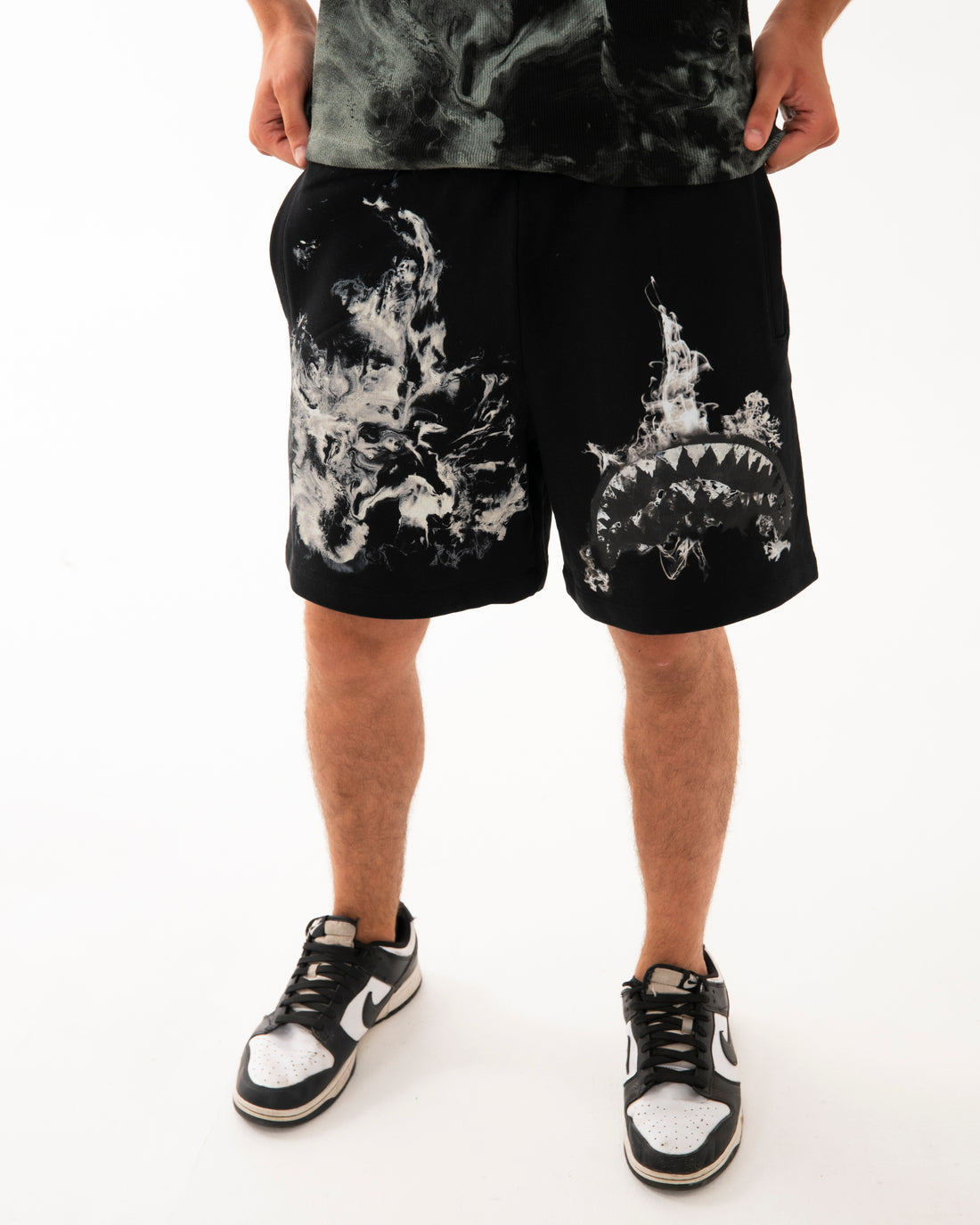 INK INFUSION SHORTS BLK