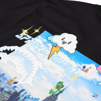 CHARACTER INVASION T-SHIRT BLK