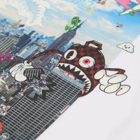 CHARACTER INVASION T-SHIRT WHT