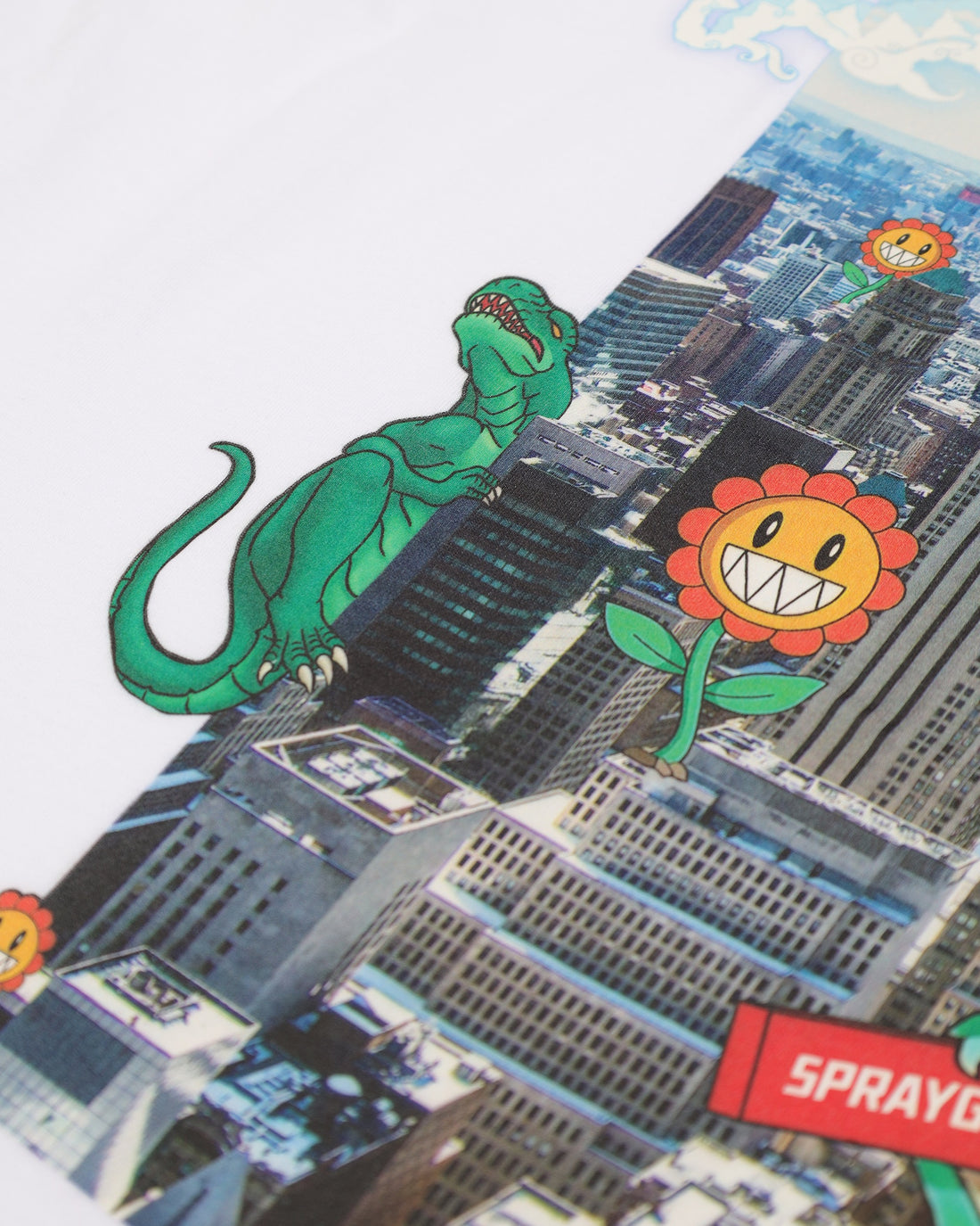 CHARACTER INVASION T-SHIRT WHT