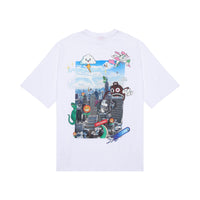 CHARACTER INVASION T-SHIRT WHT