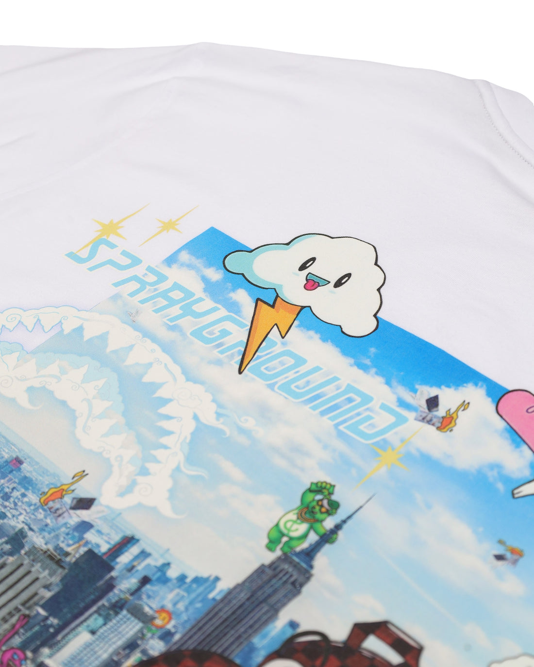 CHARACTER INVASION T-SHIRT WHT