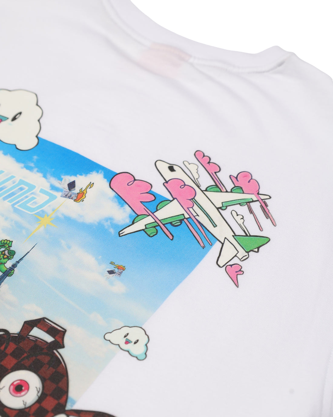 CHARACTER INVASION T-SHIRT WHT