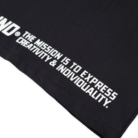 BE A SHARK BOXY T-SHIRT  BLK