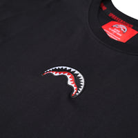 BE A SHARK BOXY T-SHIRT  BLK