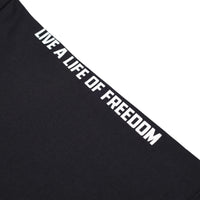 BE A SHARK BOXY T-SHIRT  BLK