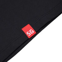 BE A SHARK BOXY T-SHIRT  BLK