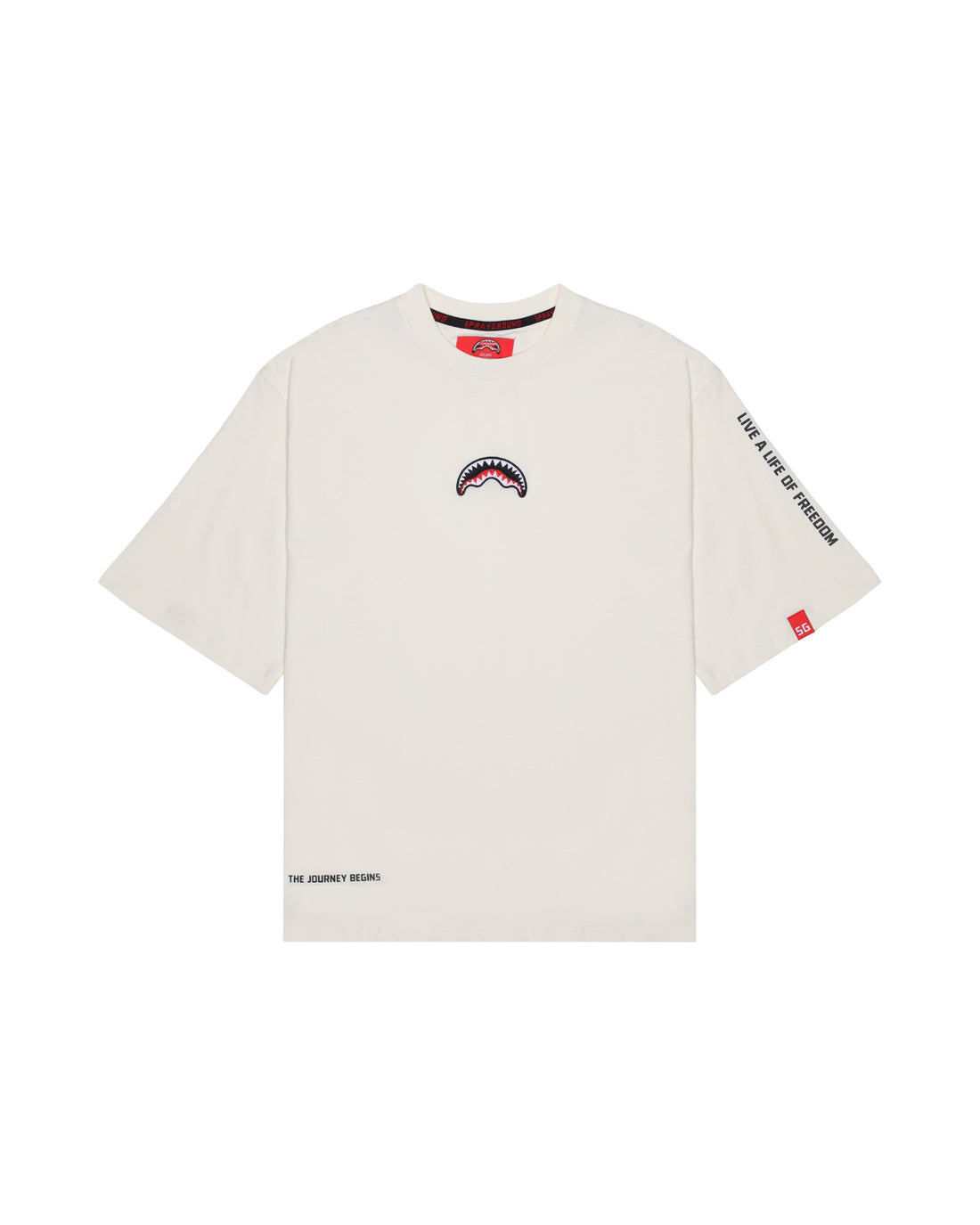 BE A SHARK BOXY T-SHIRT  IVO
