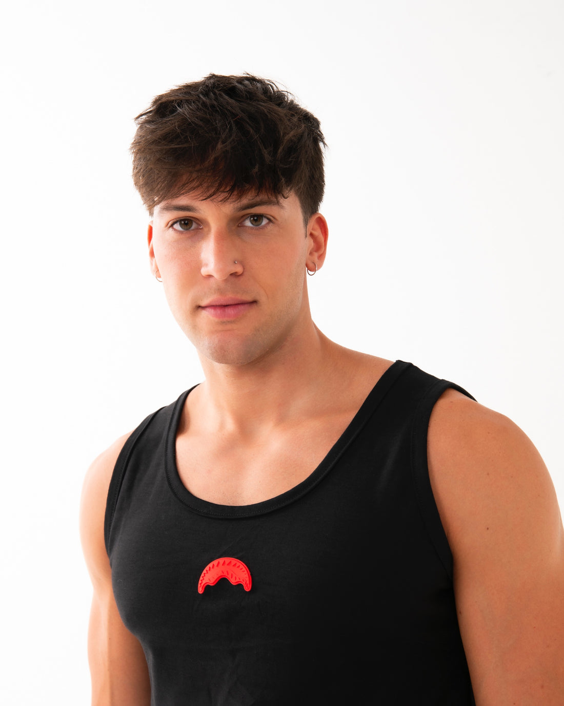 SHARK CENTRAL TANKTOP BLK