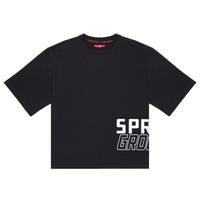 SIDE GRAPHIC BOXY T-SHIRT BLK
