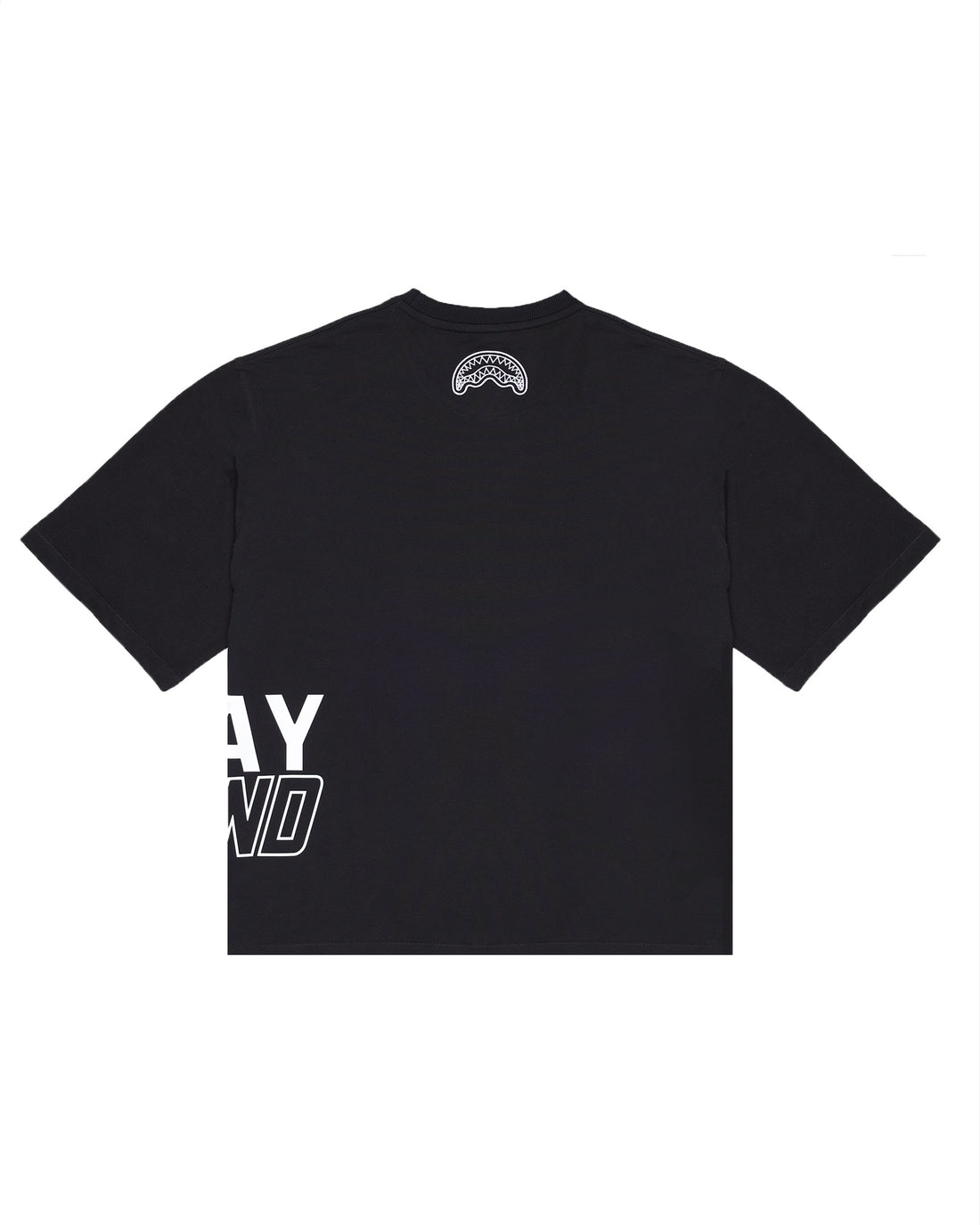 SIDE GRAPHIC BOXY T-SHIRT BLK
