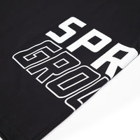 SIDE GRAPHIC BOXY T-SHIRT BLK