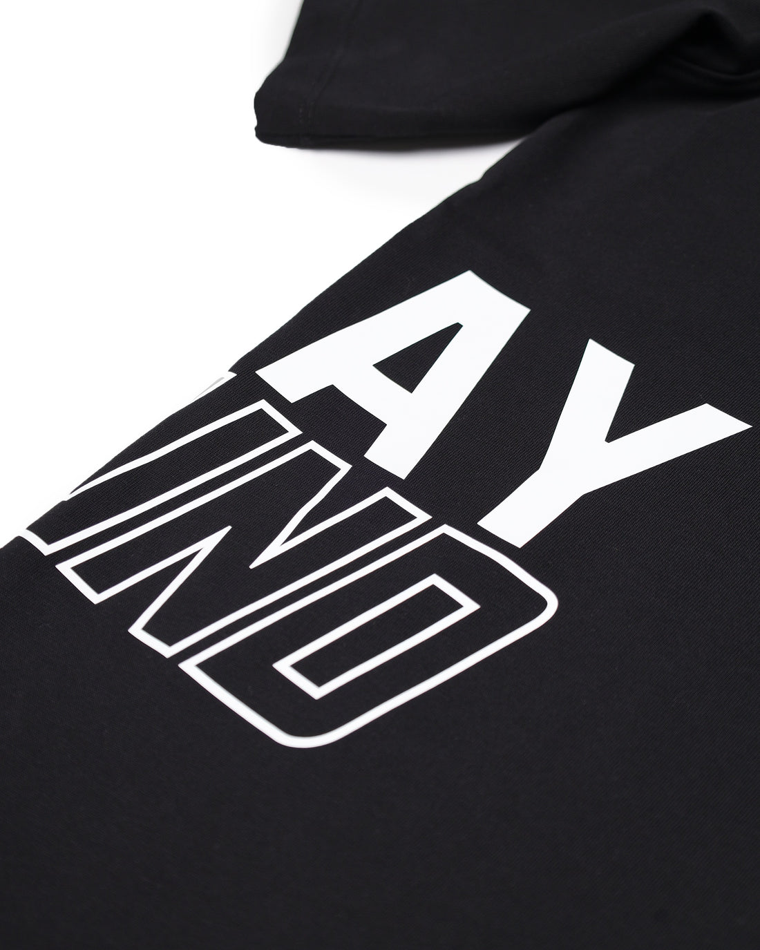 SIDE GRAPHIC BOXY T-SHIRT BLK