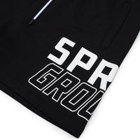 SIDE GRAPHIC SHORTS BLK