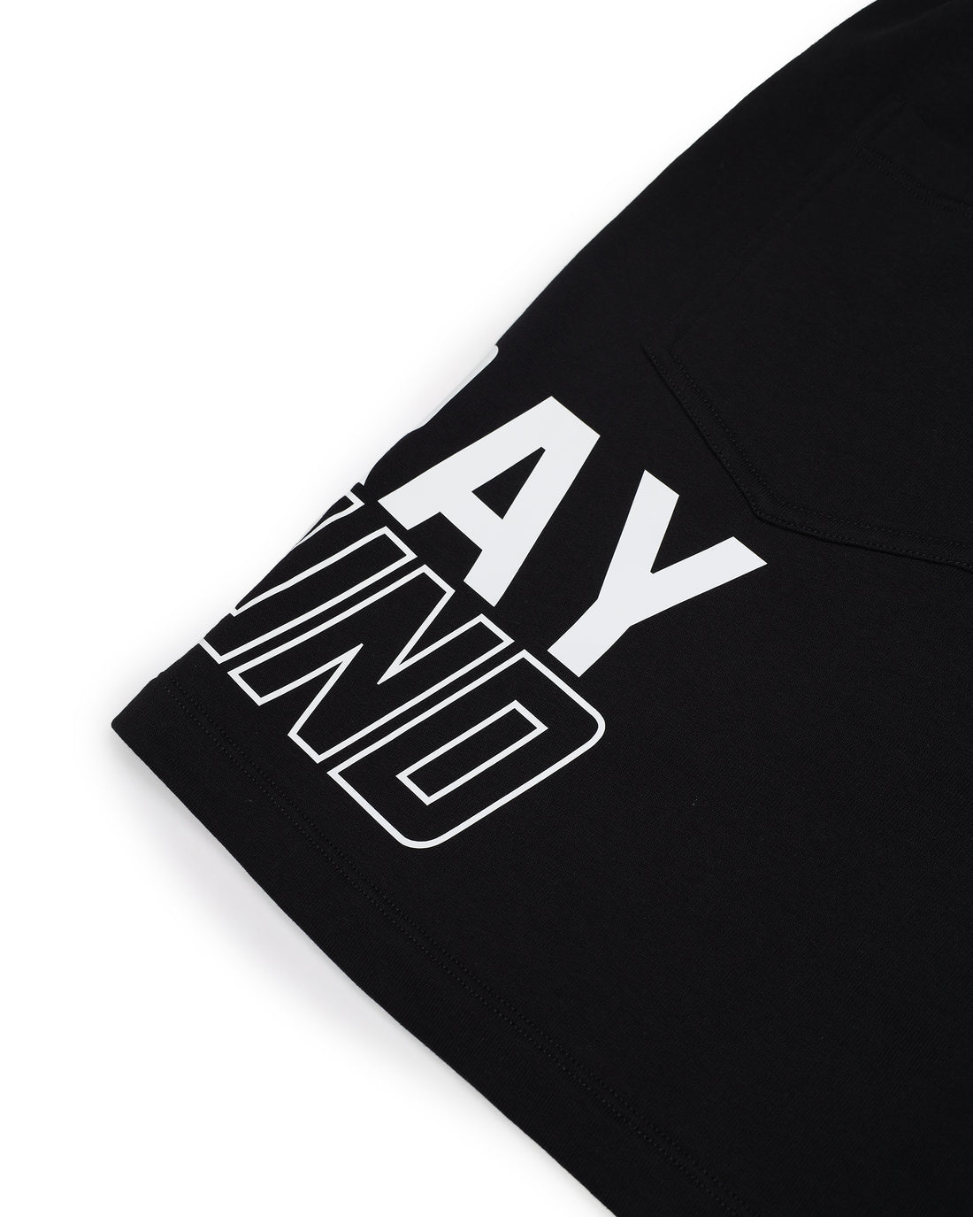 SIDE GRAPHIC SHORTS BLK