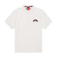 SG JAQUARD POLO SHIRT WHT